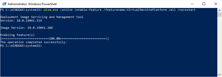 Screenshot of PowerShell Output