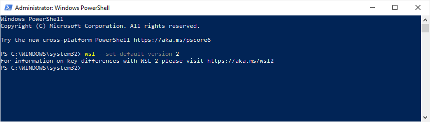 Screenshot of PowerShell Output